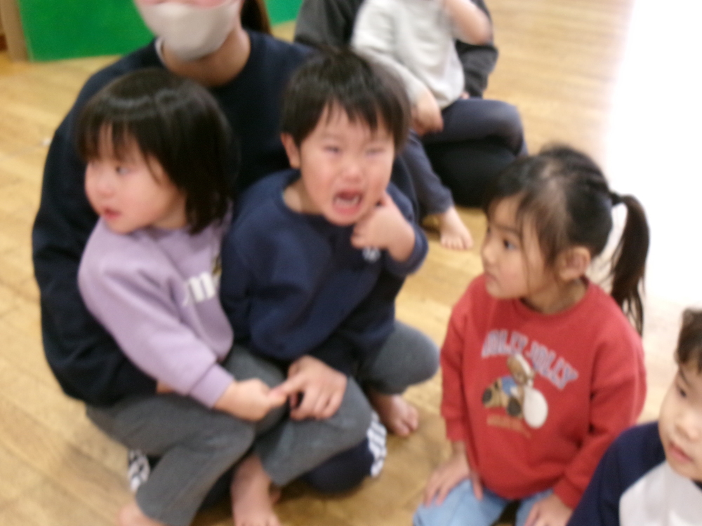 お楽しみ会の練習の様子