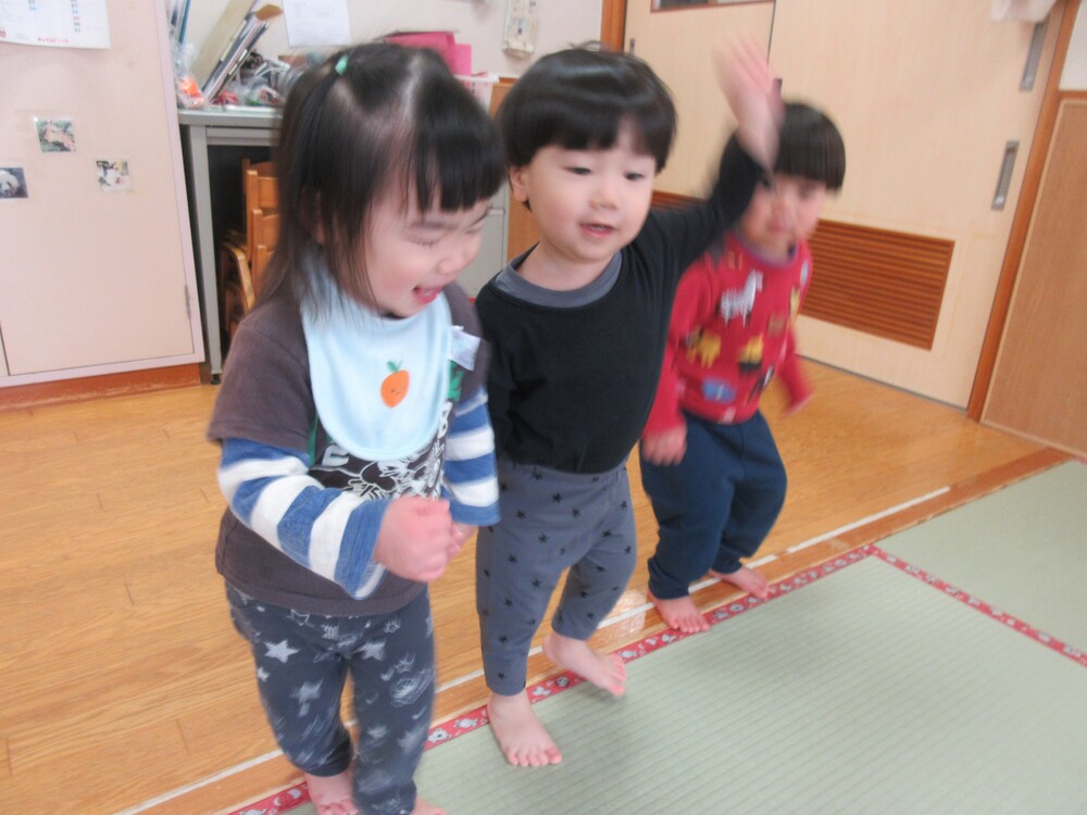 リズムをしている