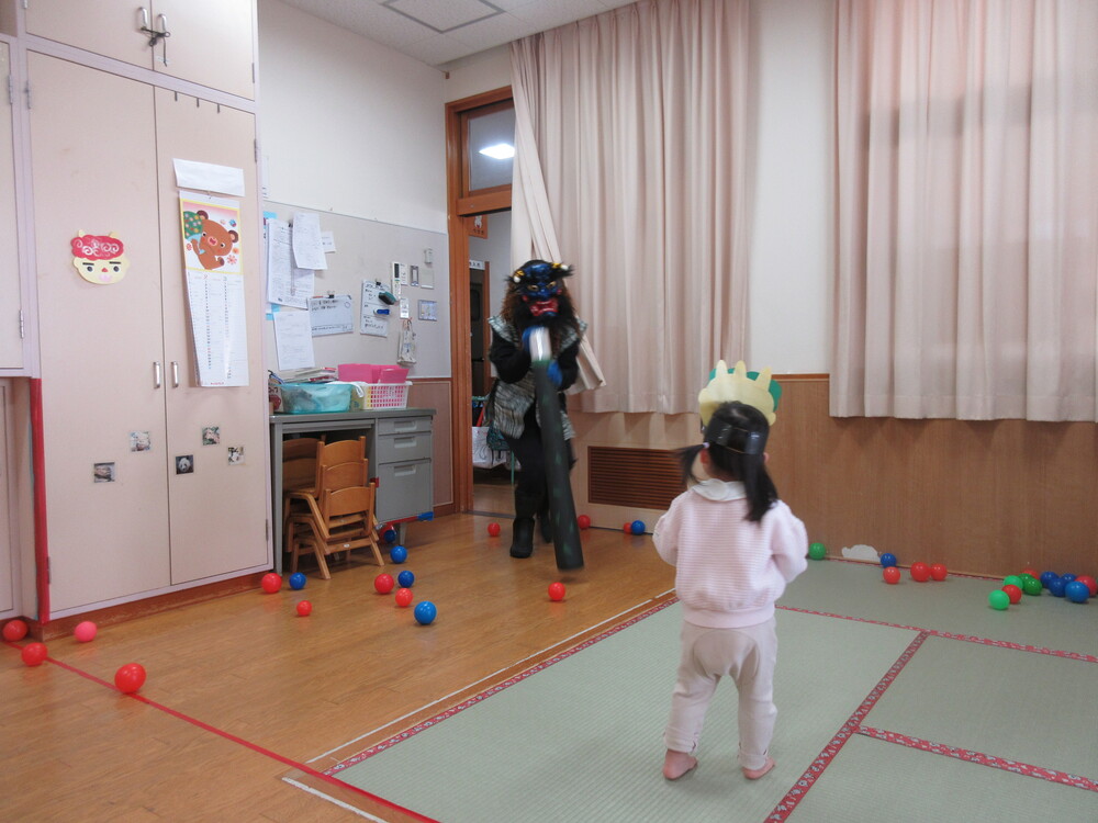 節分の様子
