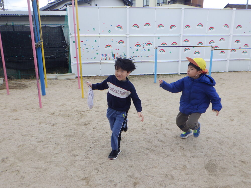 鬼ごっこの様子２