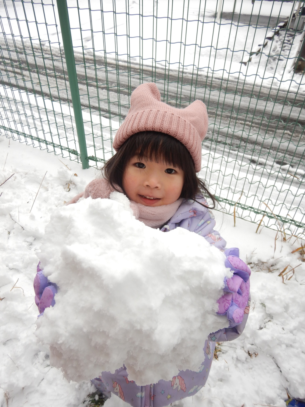 雪遊びの様子１
