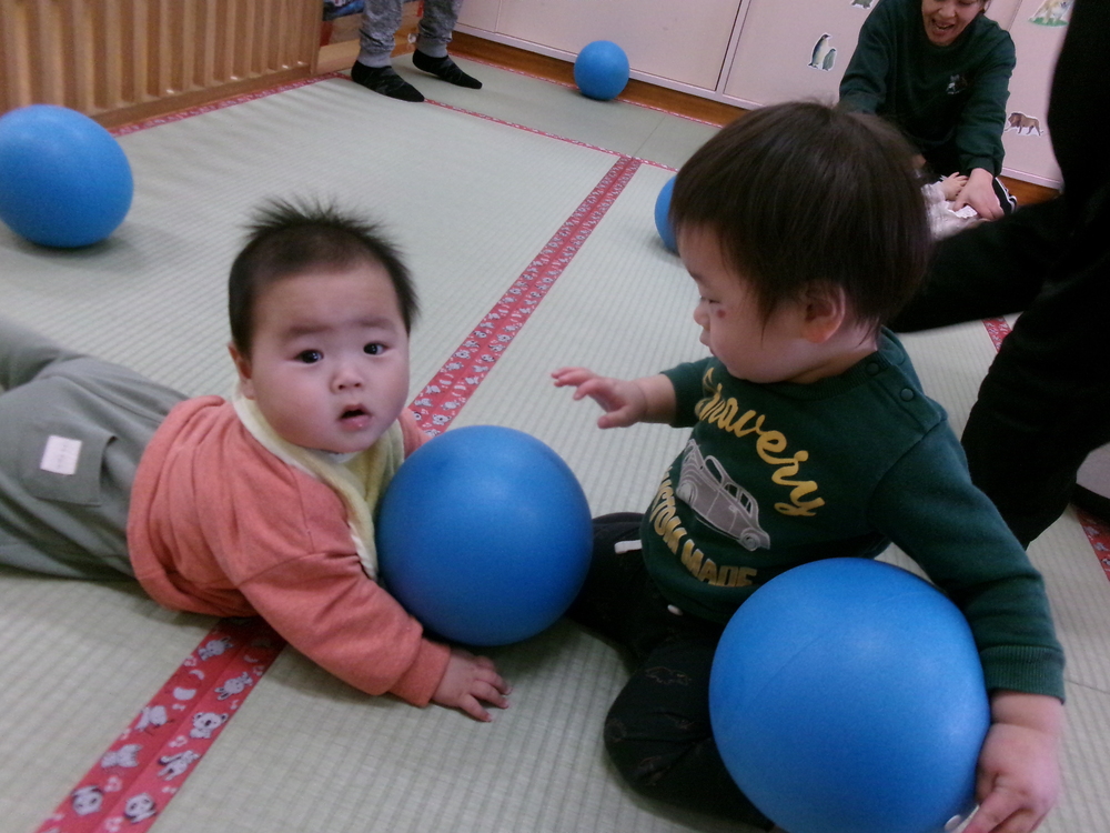 ボールであそんだ様子3