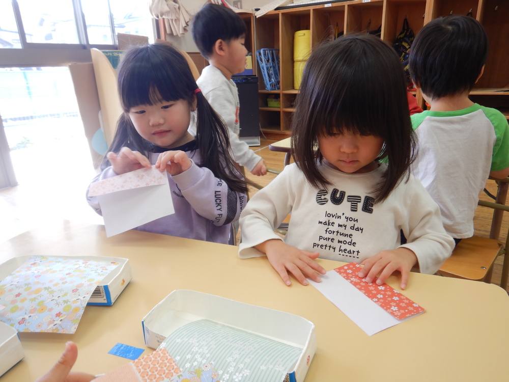 ひな人形の制作 (3)