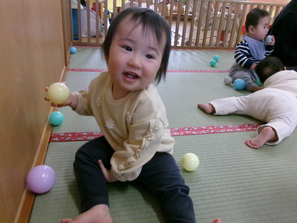 ボールあそびの様子1