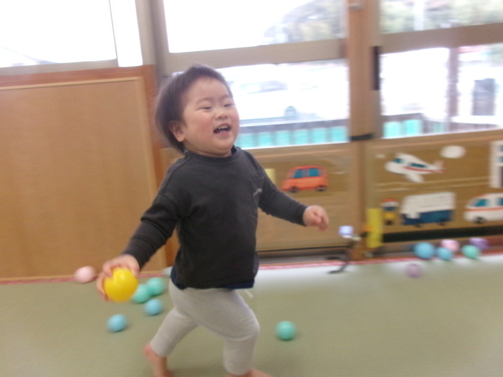 ボールあそびの様子4