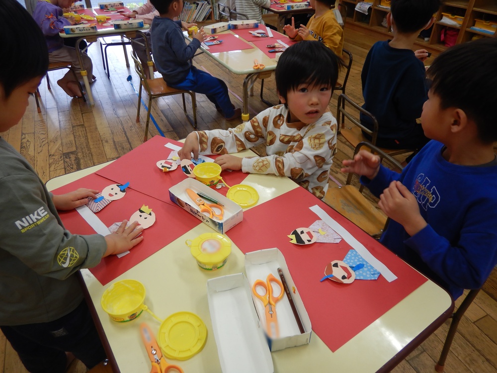 ひなまつり制作ぼかし２