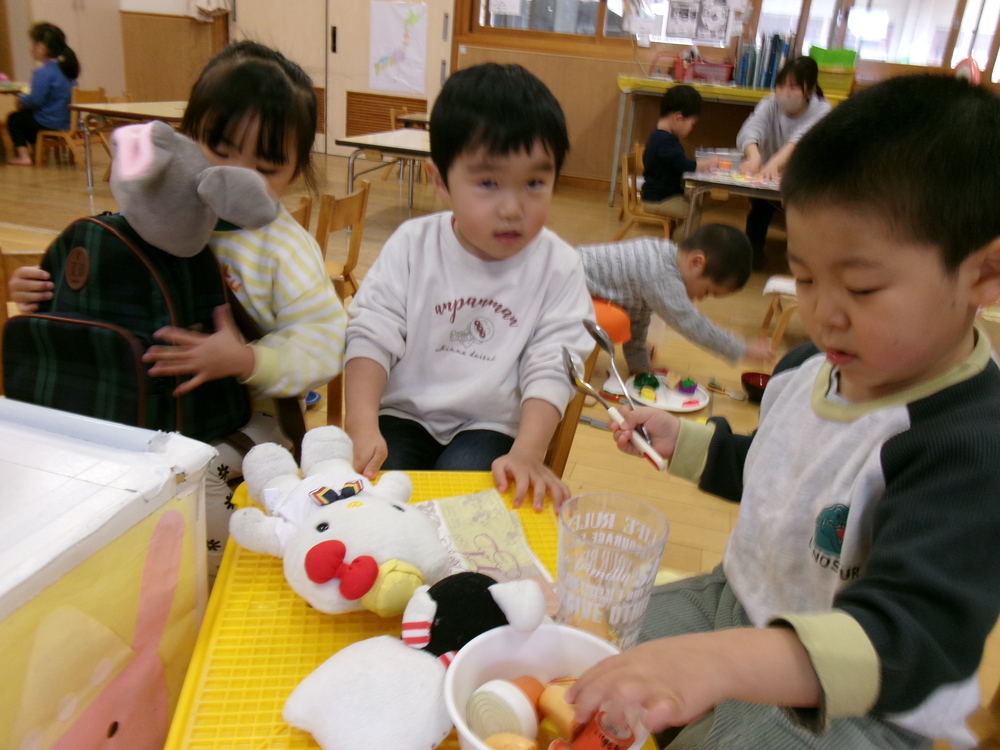 室内遊びの様子