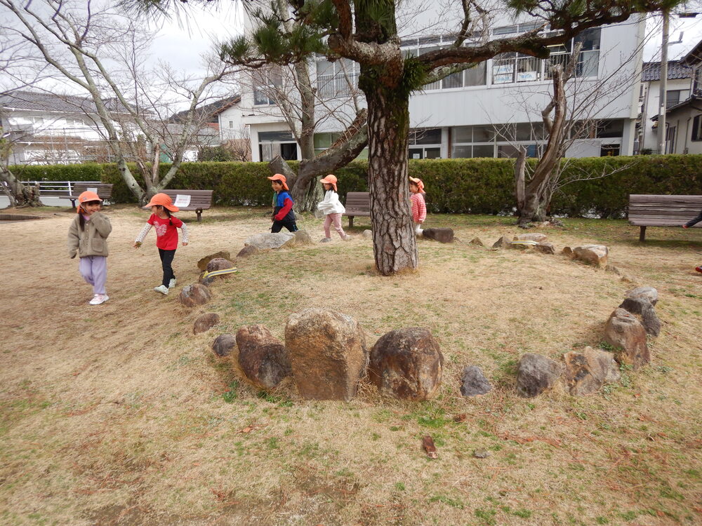 散歩先での様子１