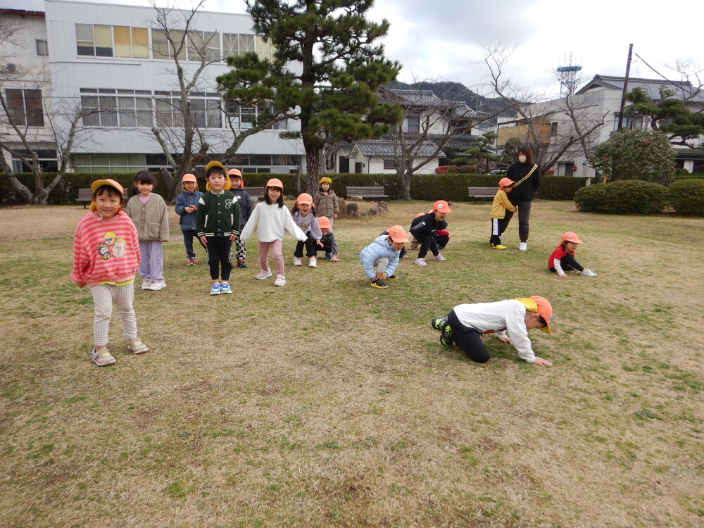 散歩先での様子２