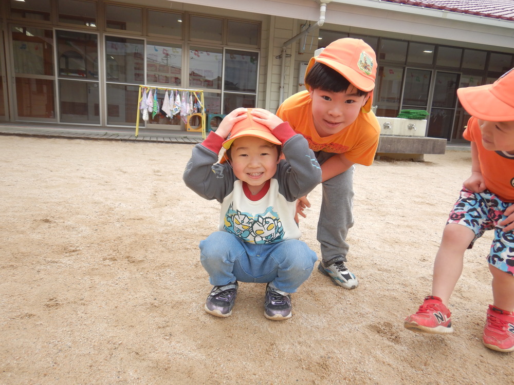 鬼ごっこの様子