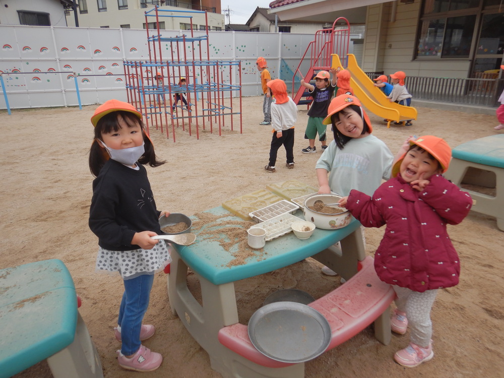 おままごとの様子