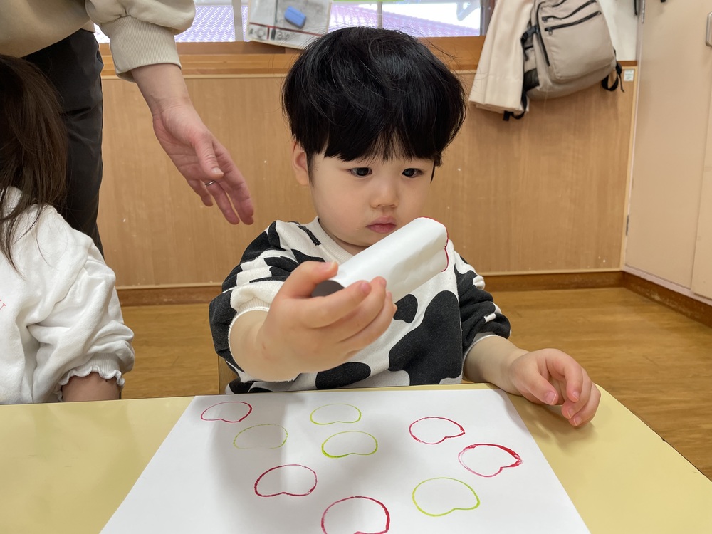 りんごのスタンプ (1)