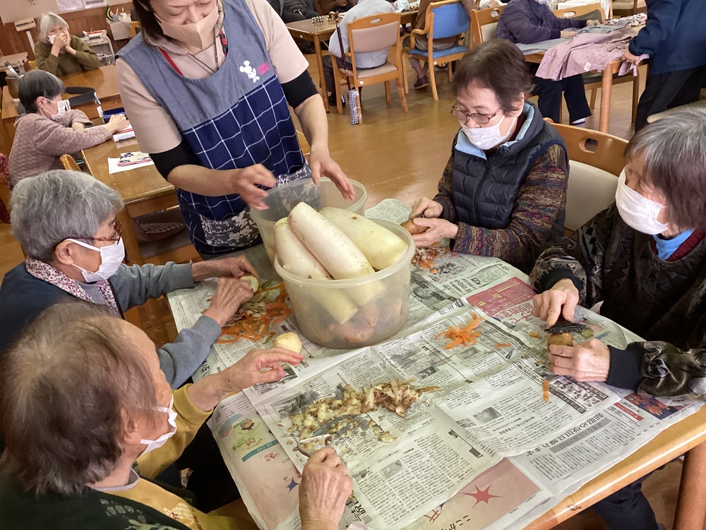 野菜下ごしらえ