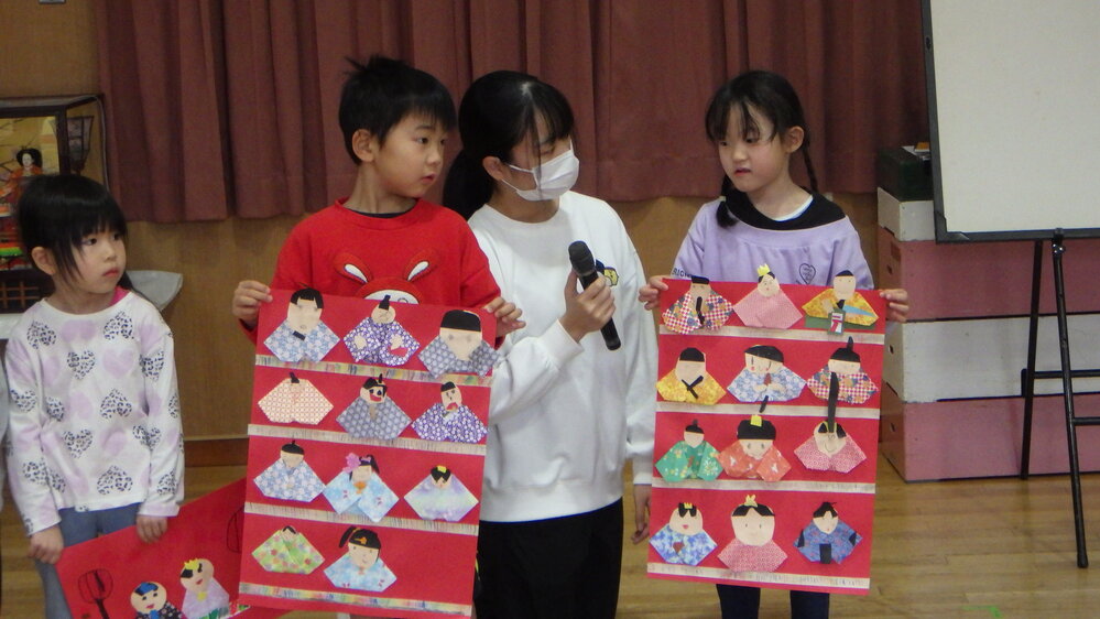 ひなまつり会の様子