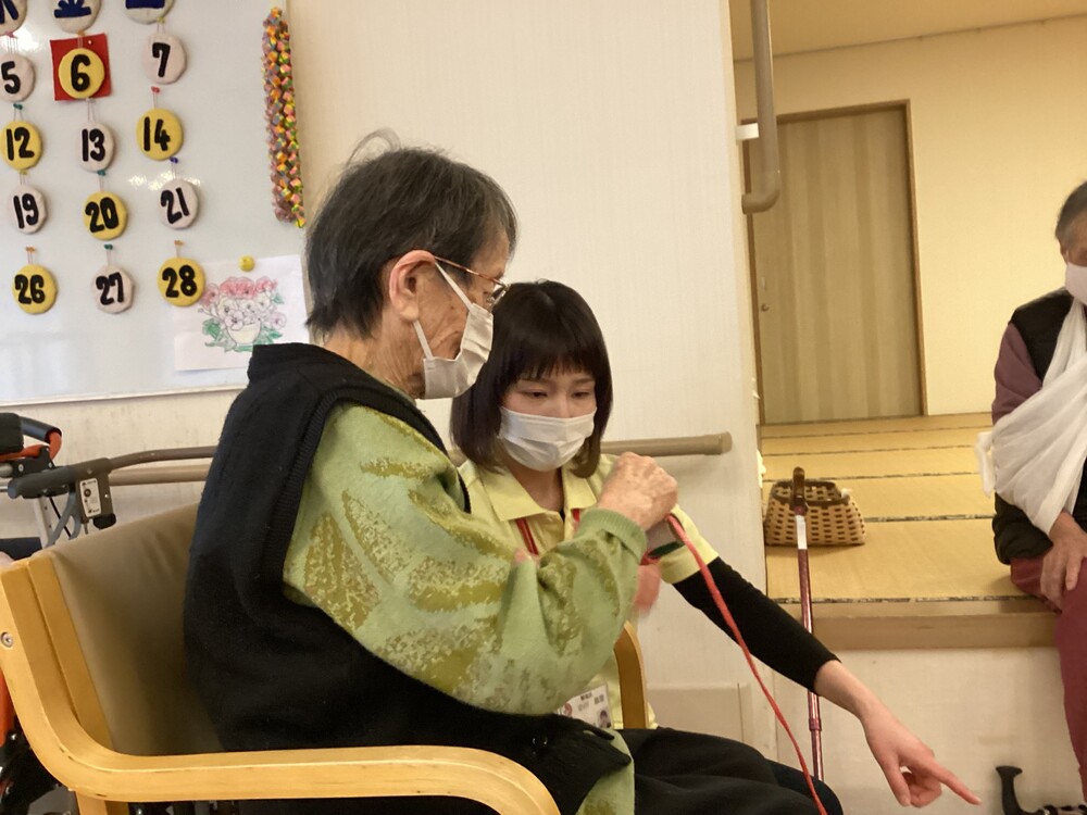 もうすぐ巻き終わり！