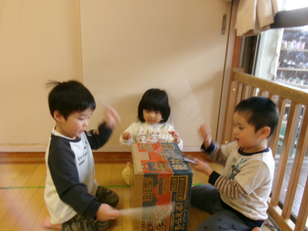 室内遊びの様子