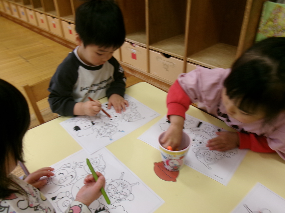 室内遊びの様子