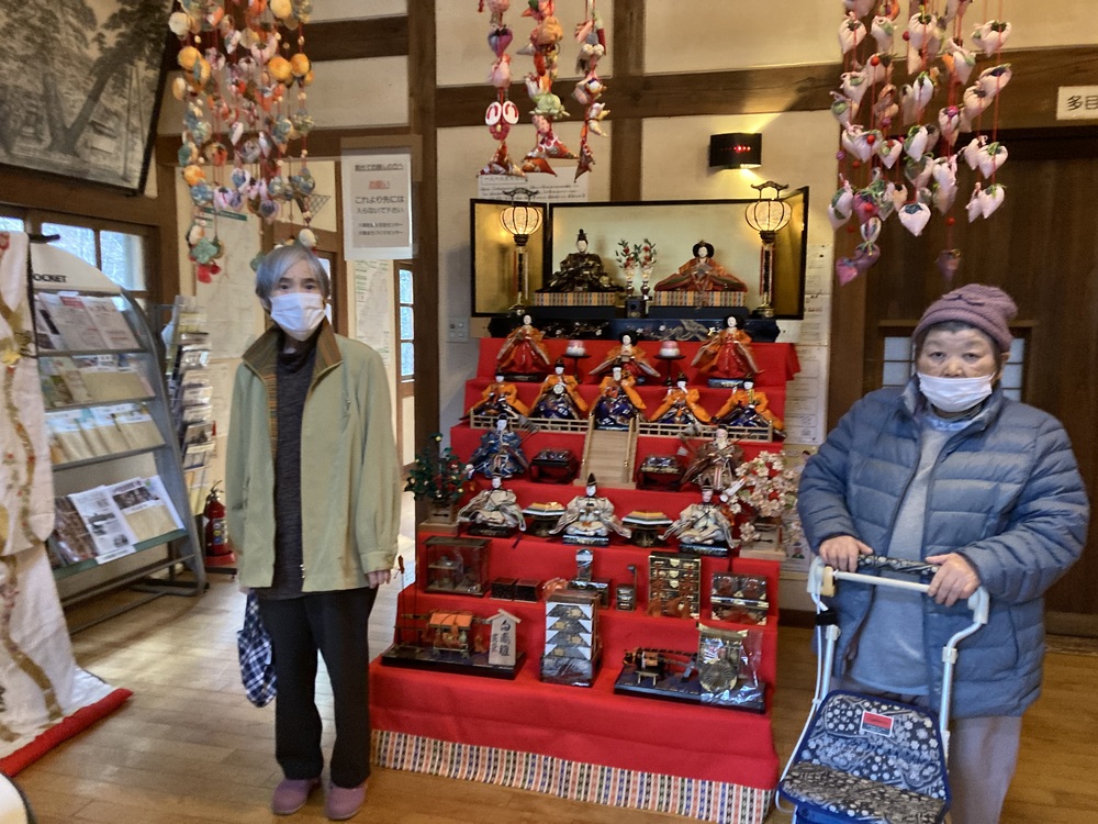 ひなまつり展Aさん・Tさん