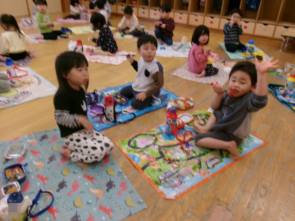 仲良し遠足の様子