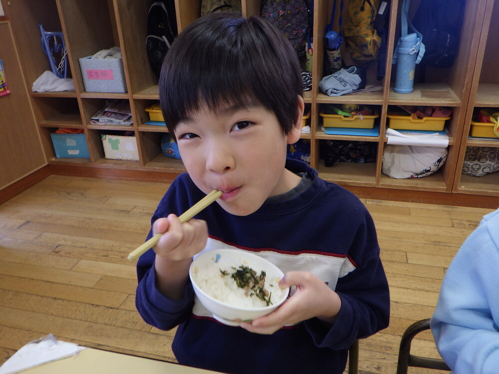 給食の様子
