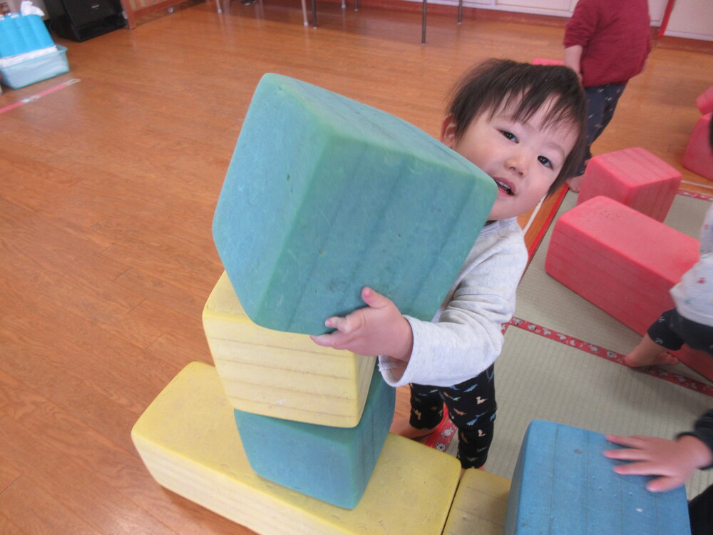 プラフォーミングで遊んでいる