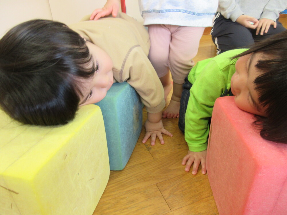 プラフォーミングで遊んでいる