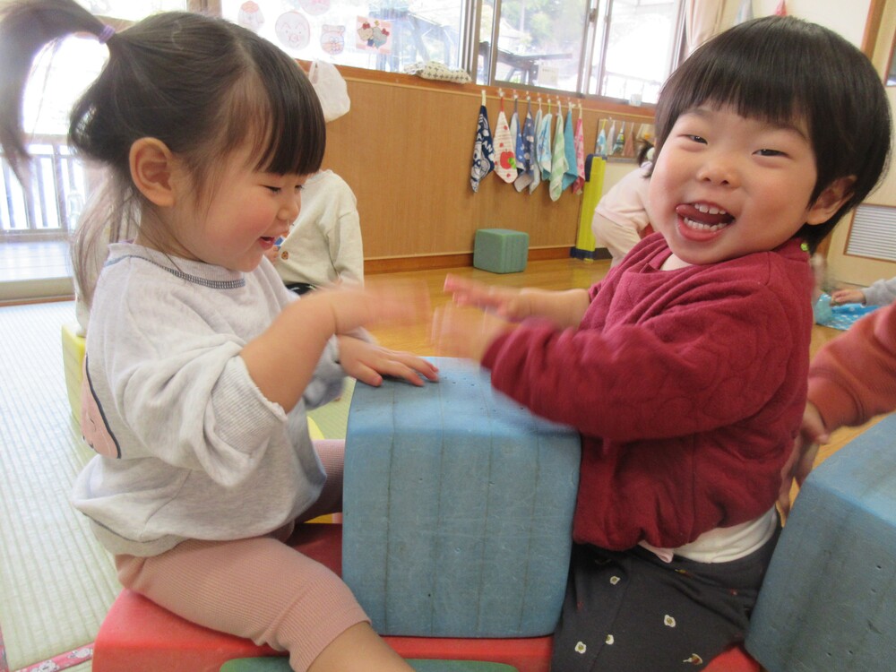 プラフォーミングで遊んでいる