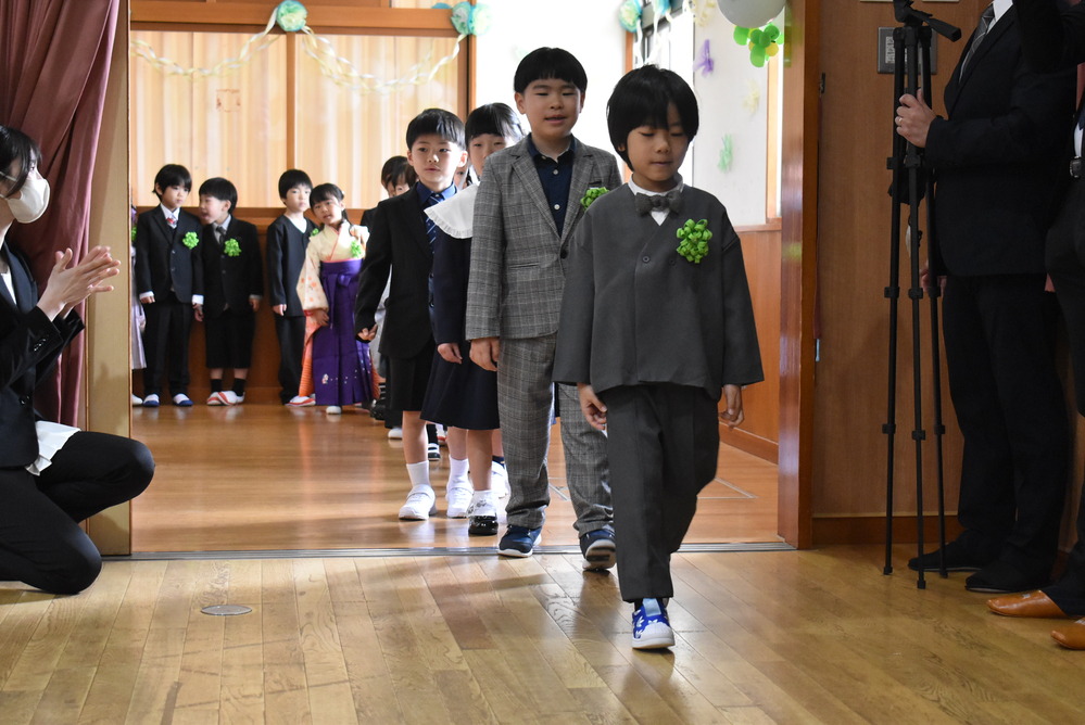 卒園式の様子