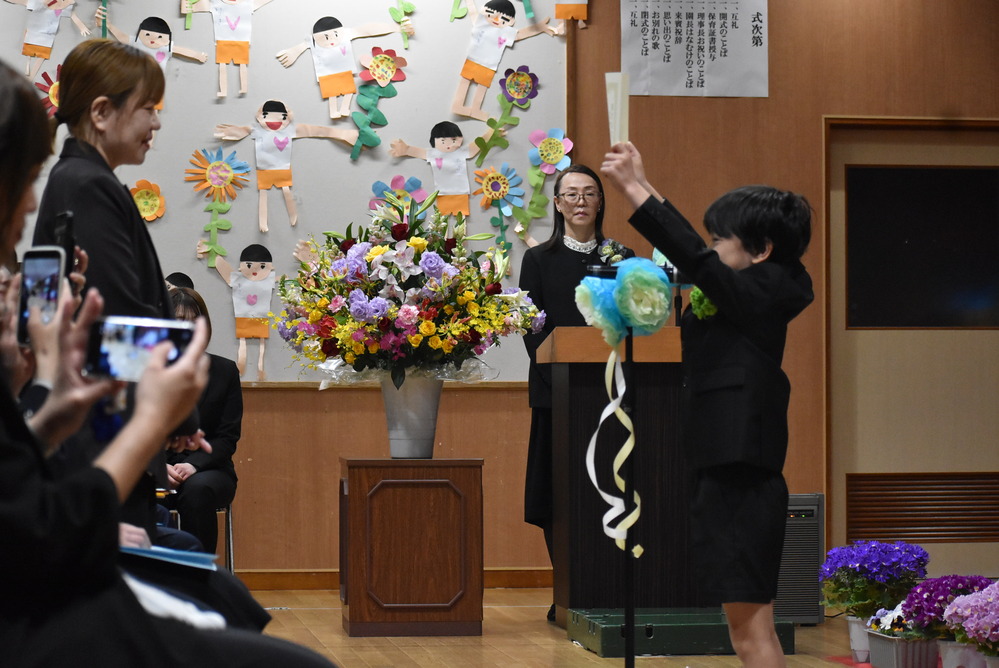 卒園式の様子