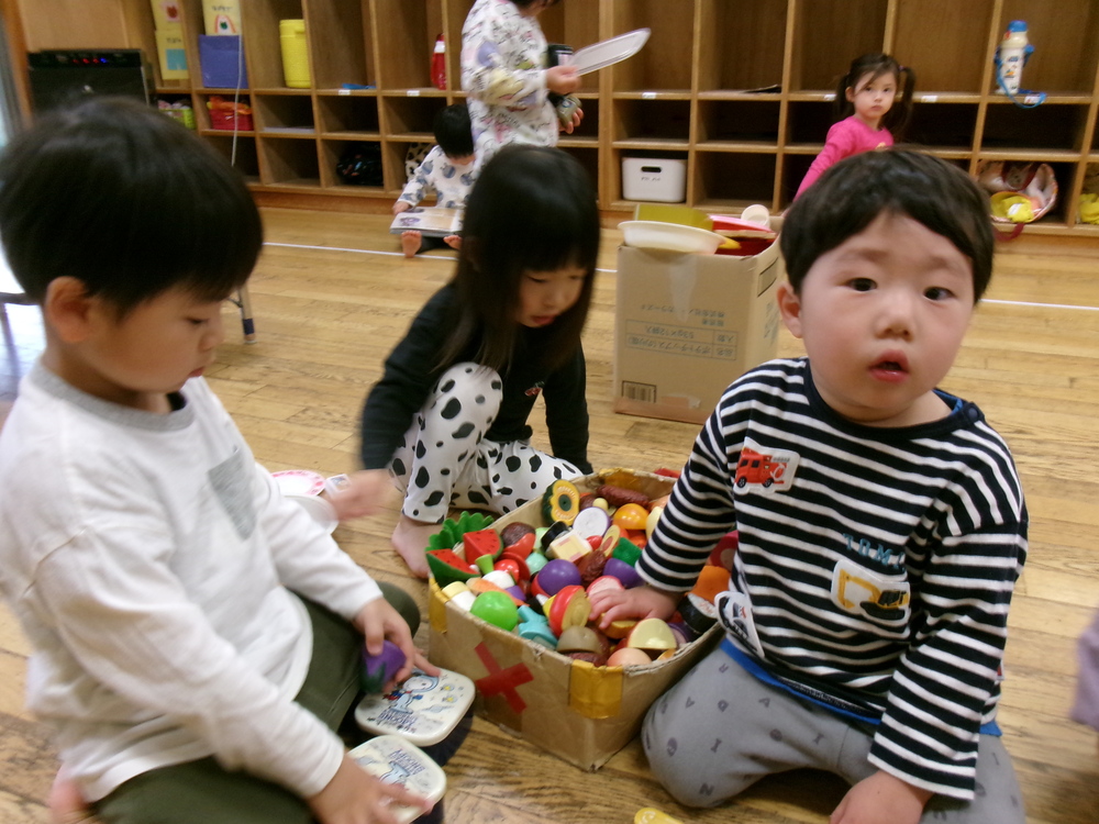 室内遊びの様子