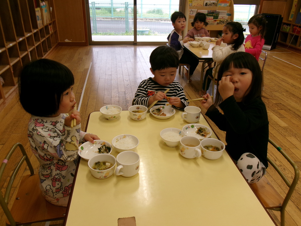 給食の様子