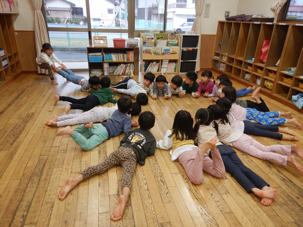 大根抜きをしている様子１