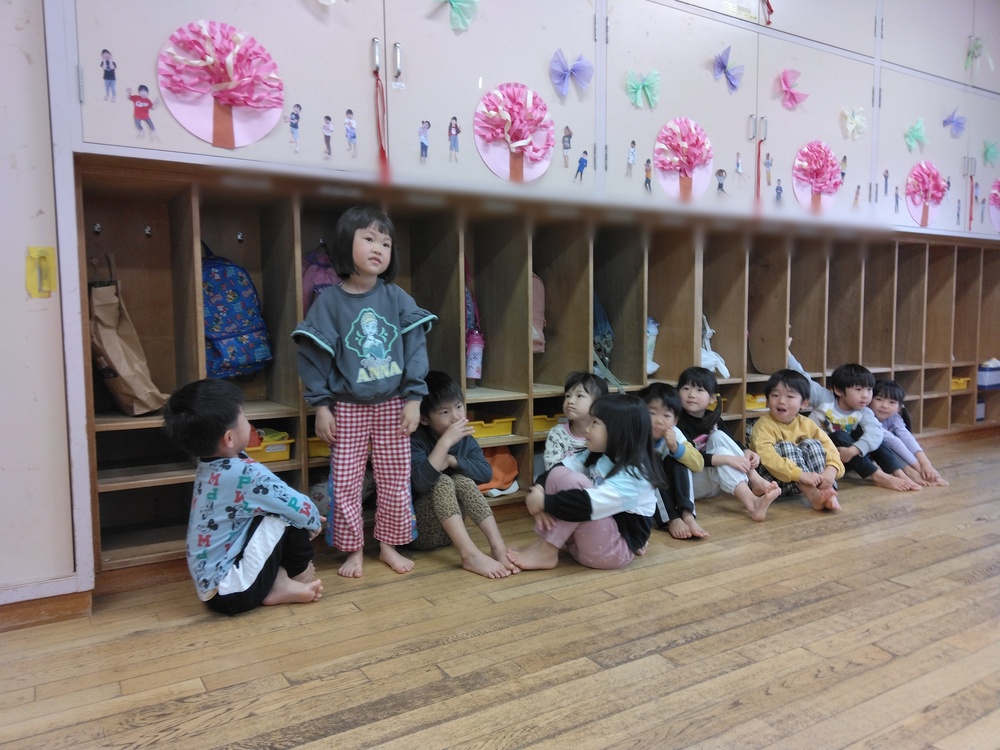 発表している様子