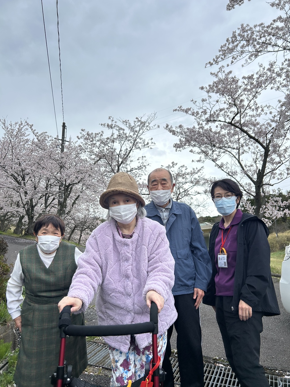 お花見　第一弾　野外音楽堂