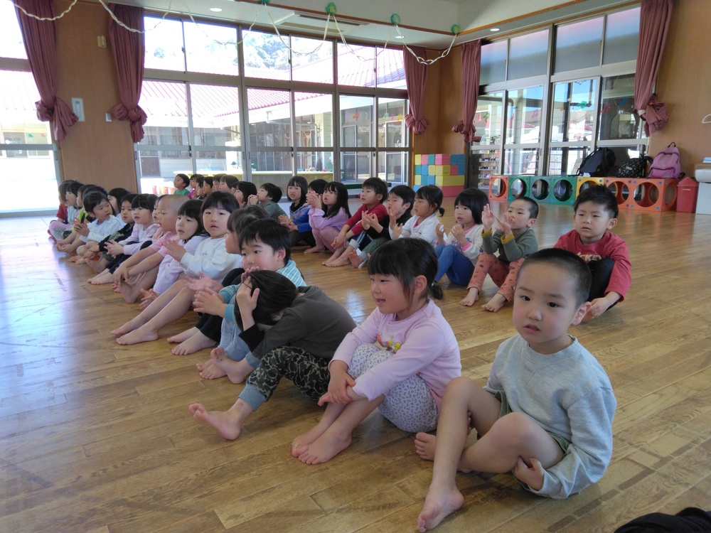 ひこうき組の様子