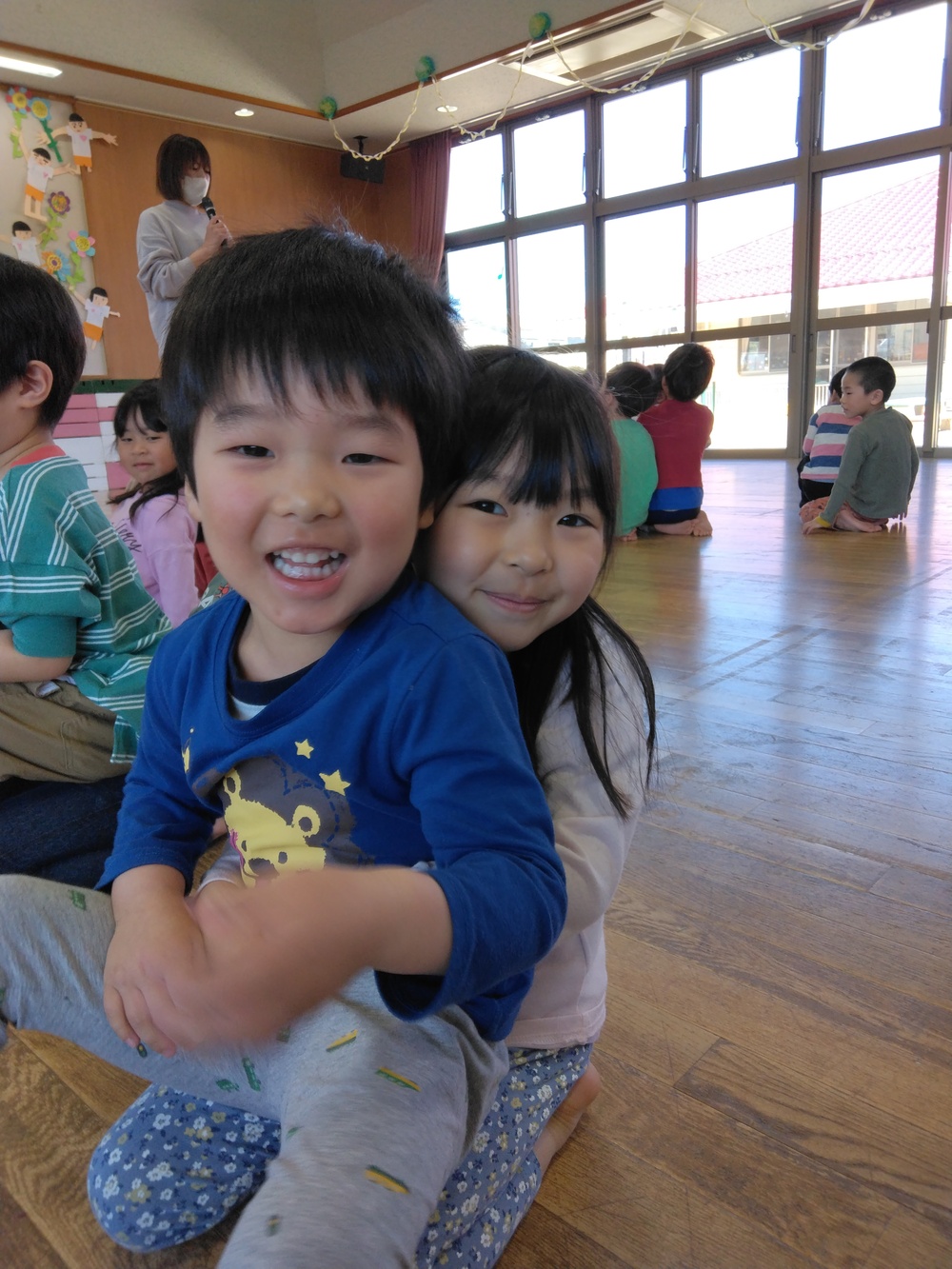 ひざ取りゲームの様子４