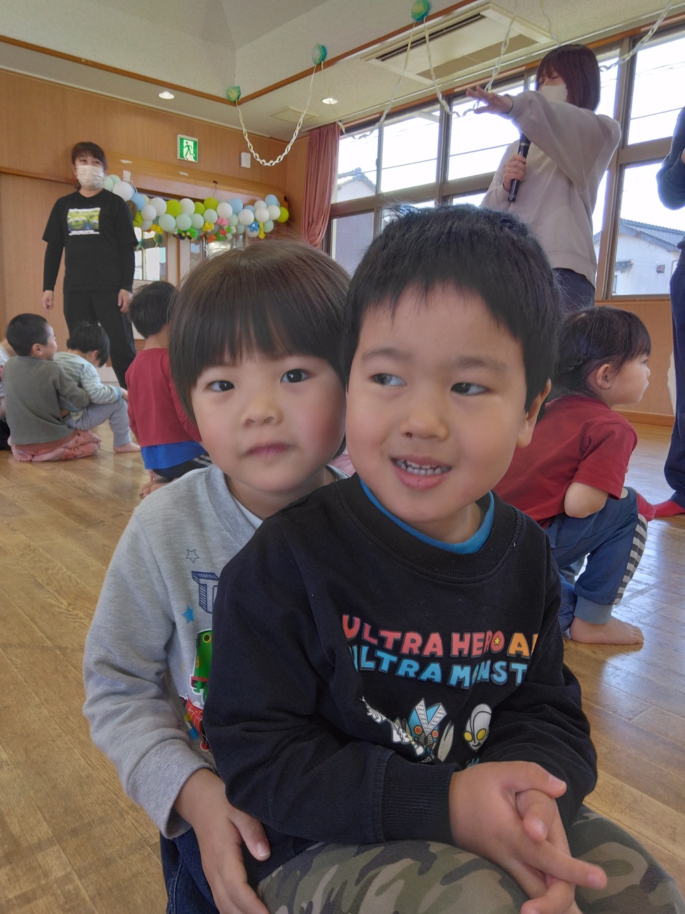 ひざ取りゲームの様子６