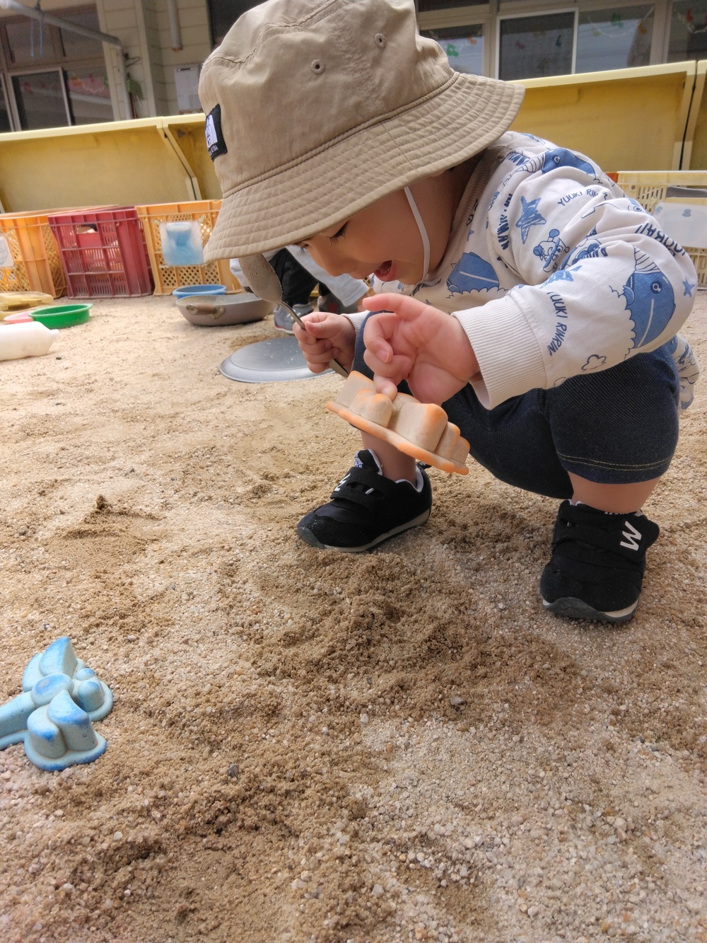 園庭遊びの様子