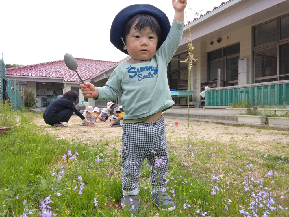 園庭遊びの様子