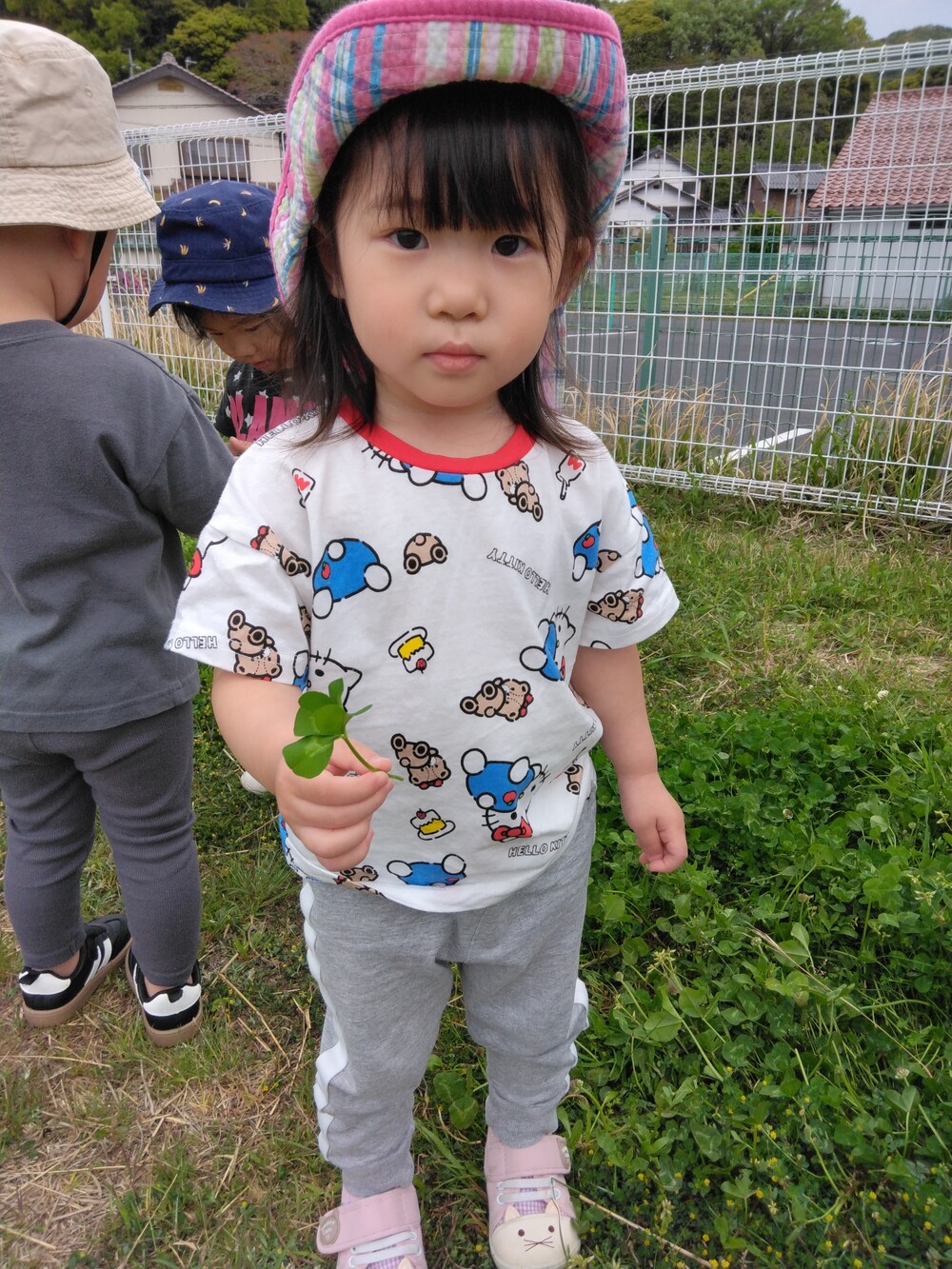 園庭遊びの様子