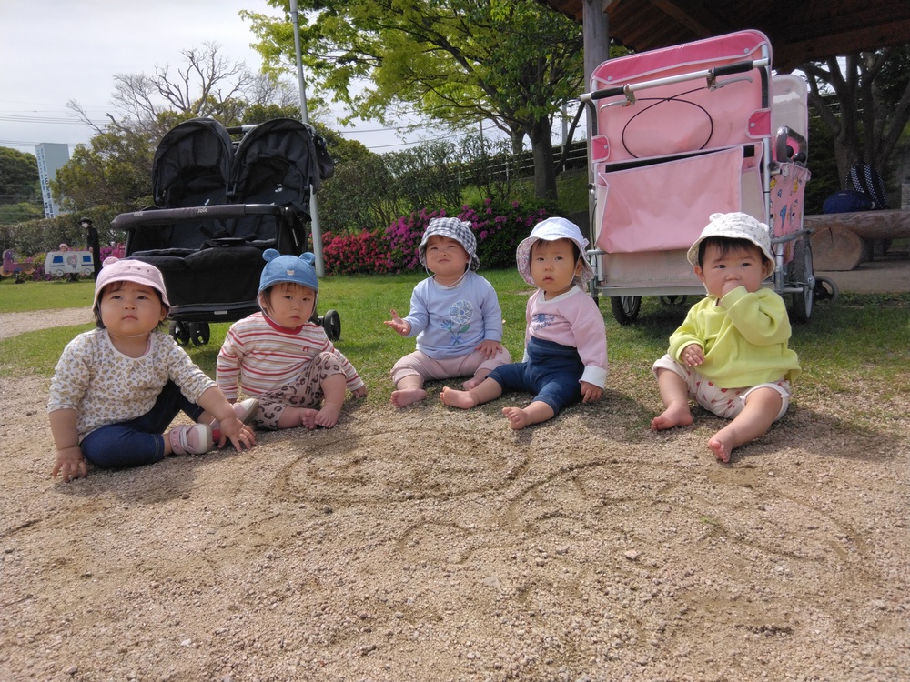 お散歩の様子⑶