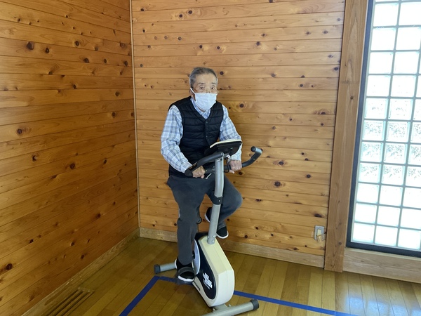 自転車しています