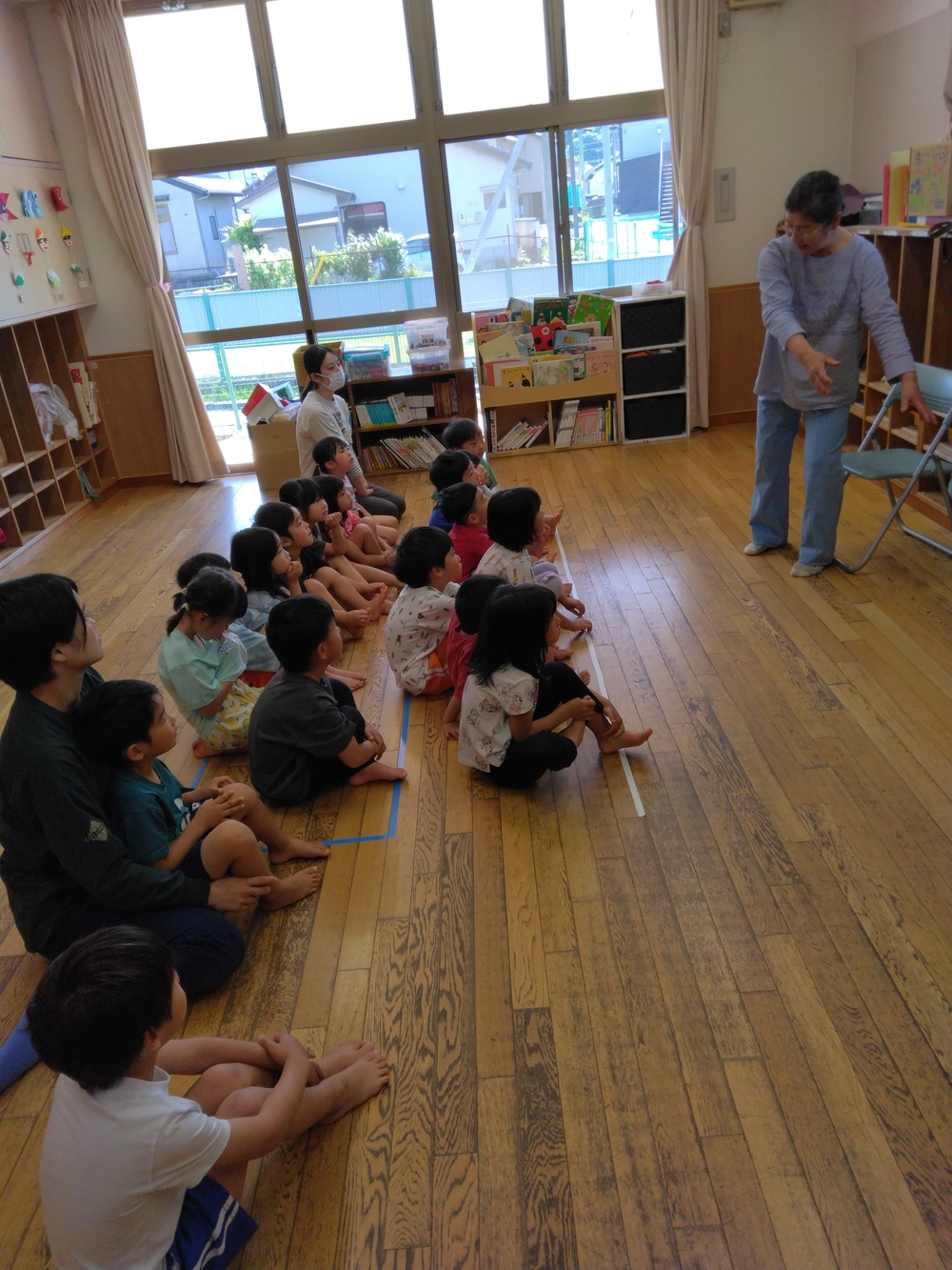 石見銀山学習をしている様子1