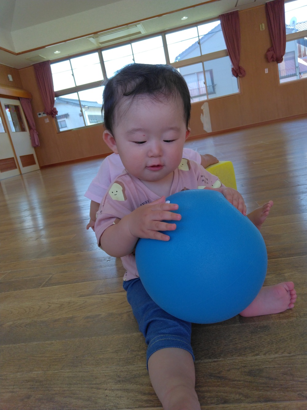 ボール遊びの様子