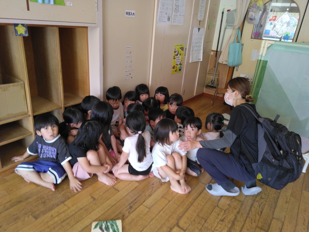 避難訓練の様子
