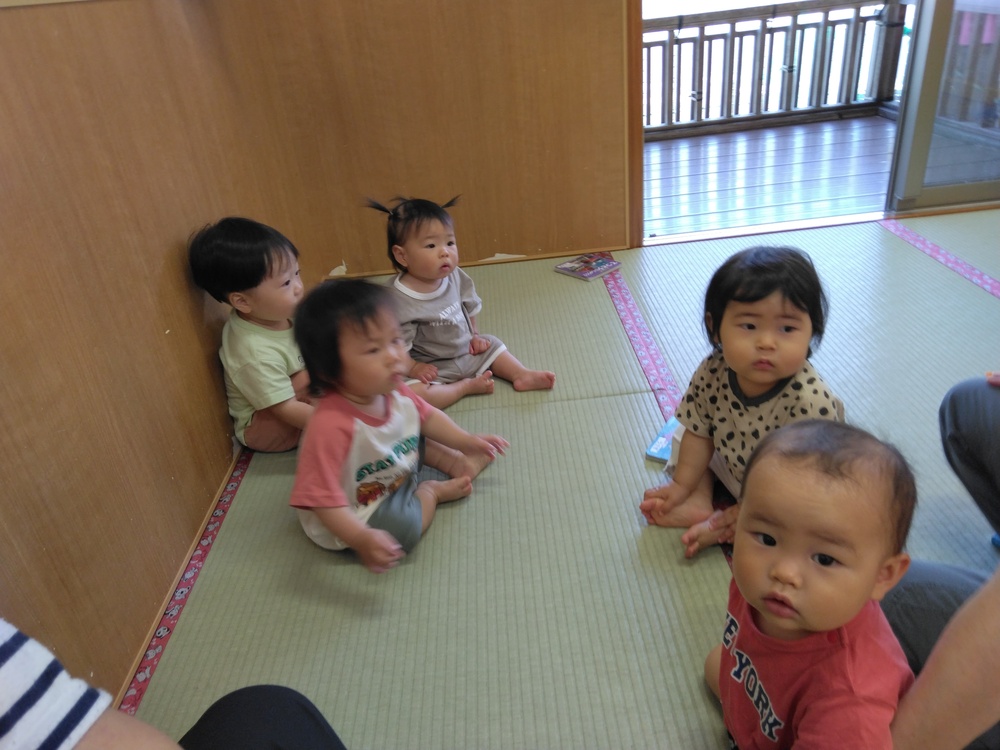 避難訓練の様子