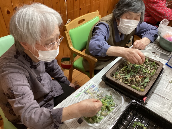 作業中