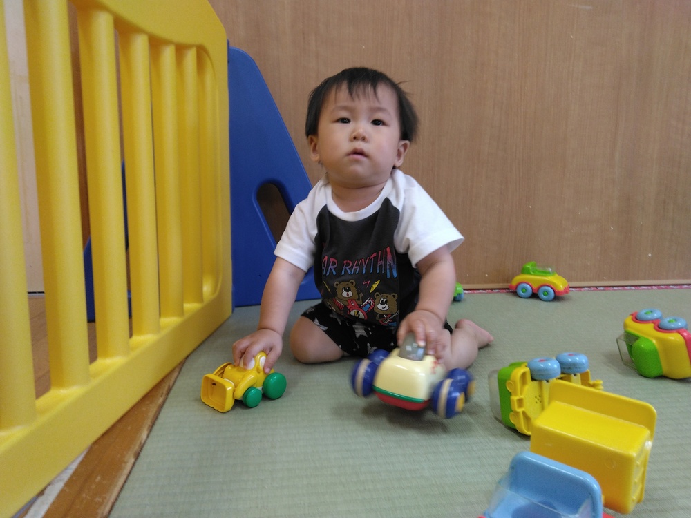 室内遊びの様子⑴