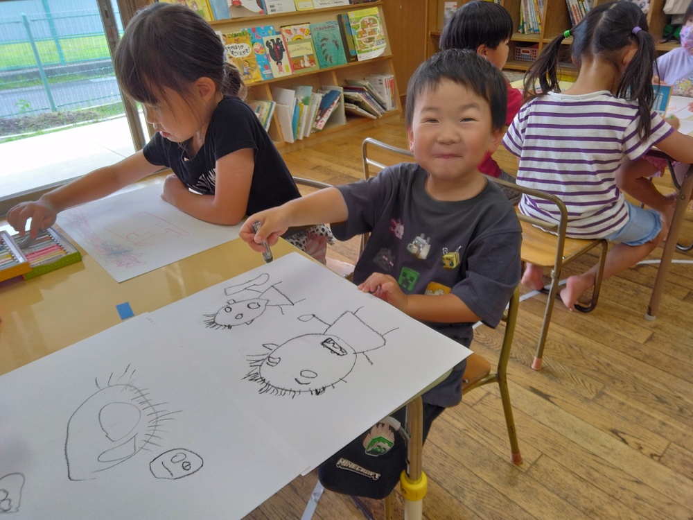 遠足の絵 (2)