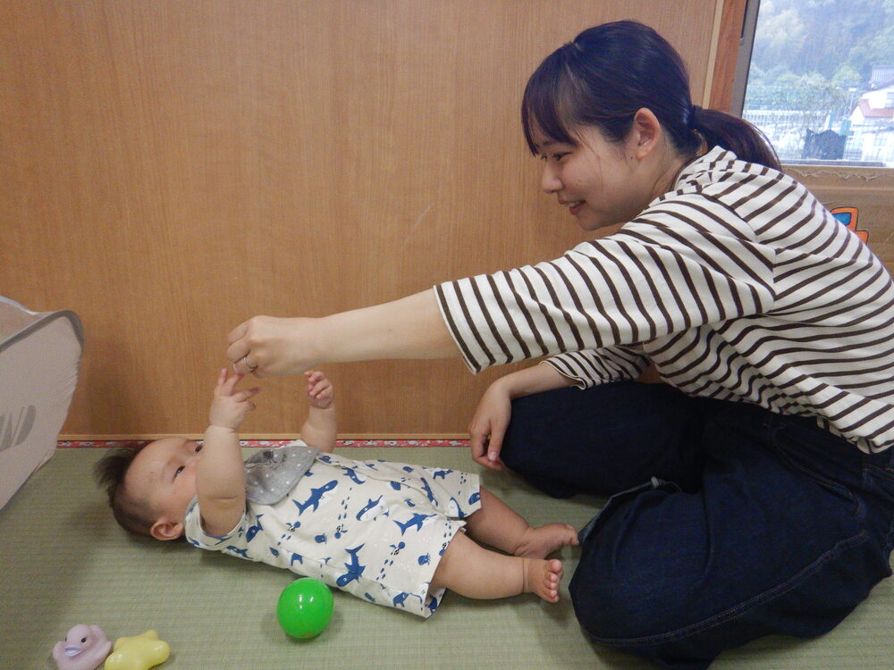 遊んでいる様子
